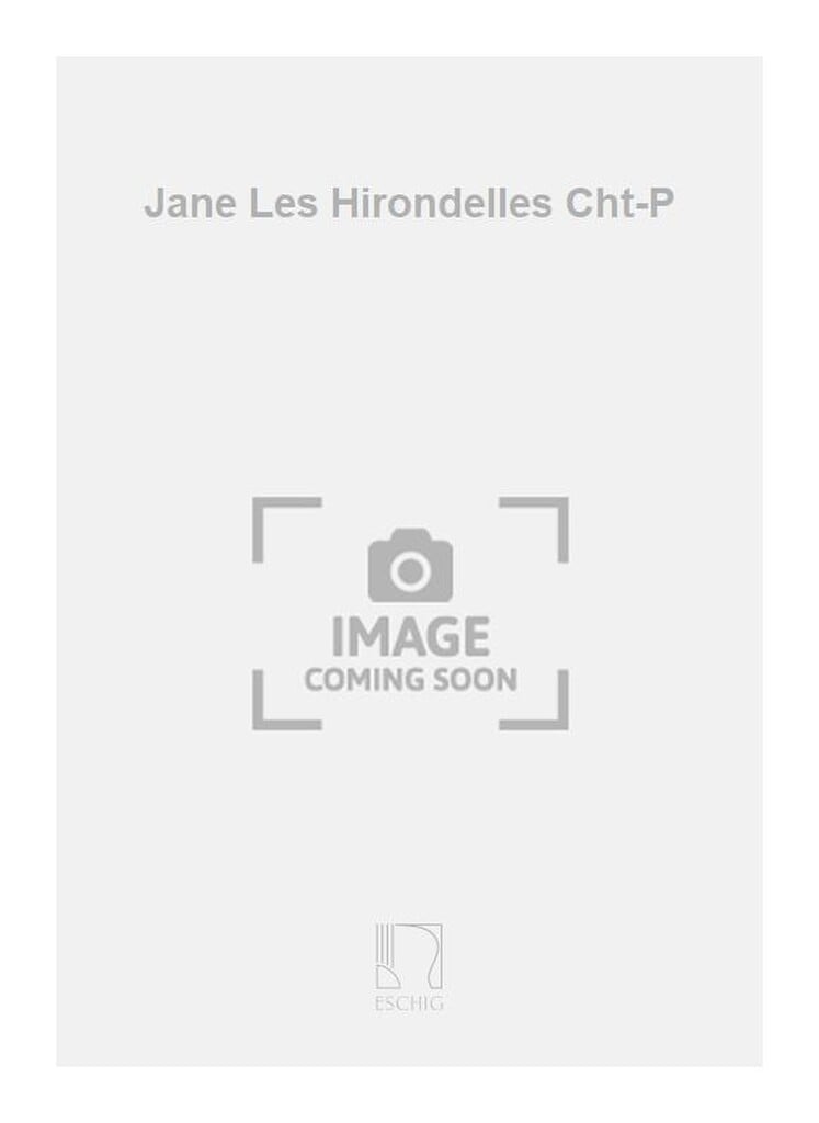 Jane Les Hirondelles Cht-P